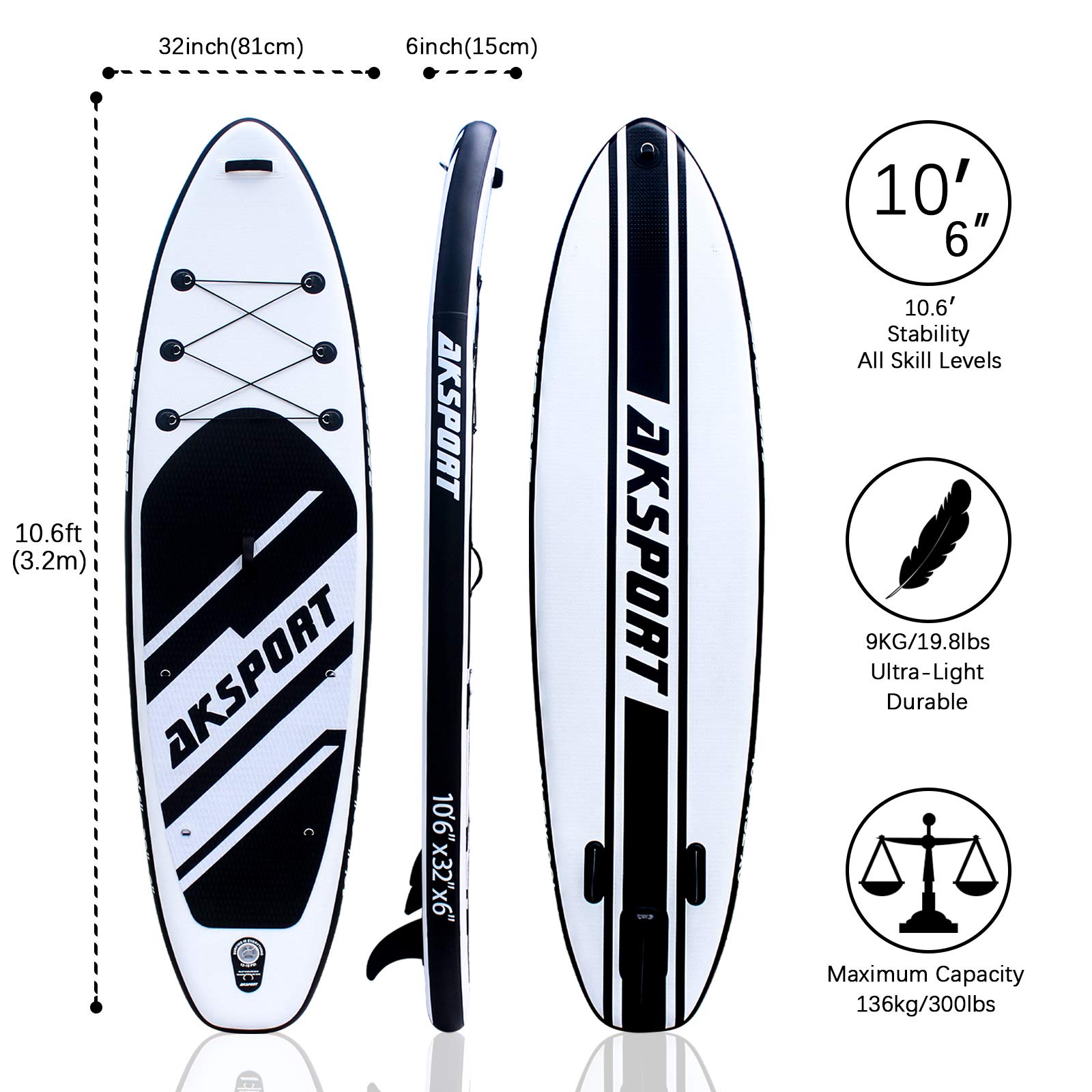 AKSPORT 10'6