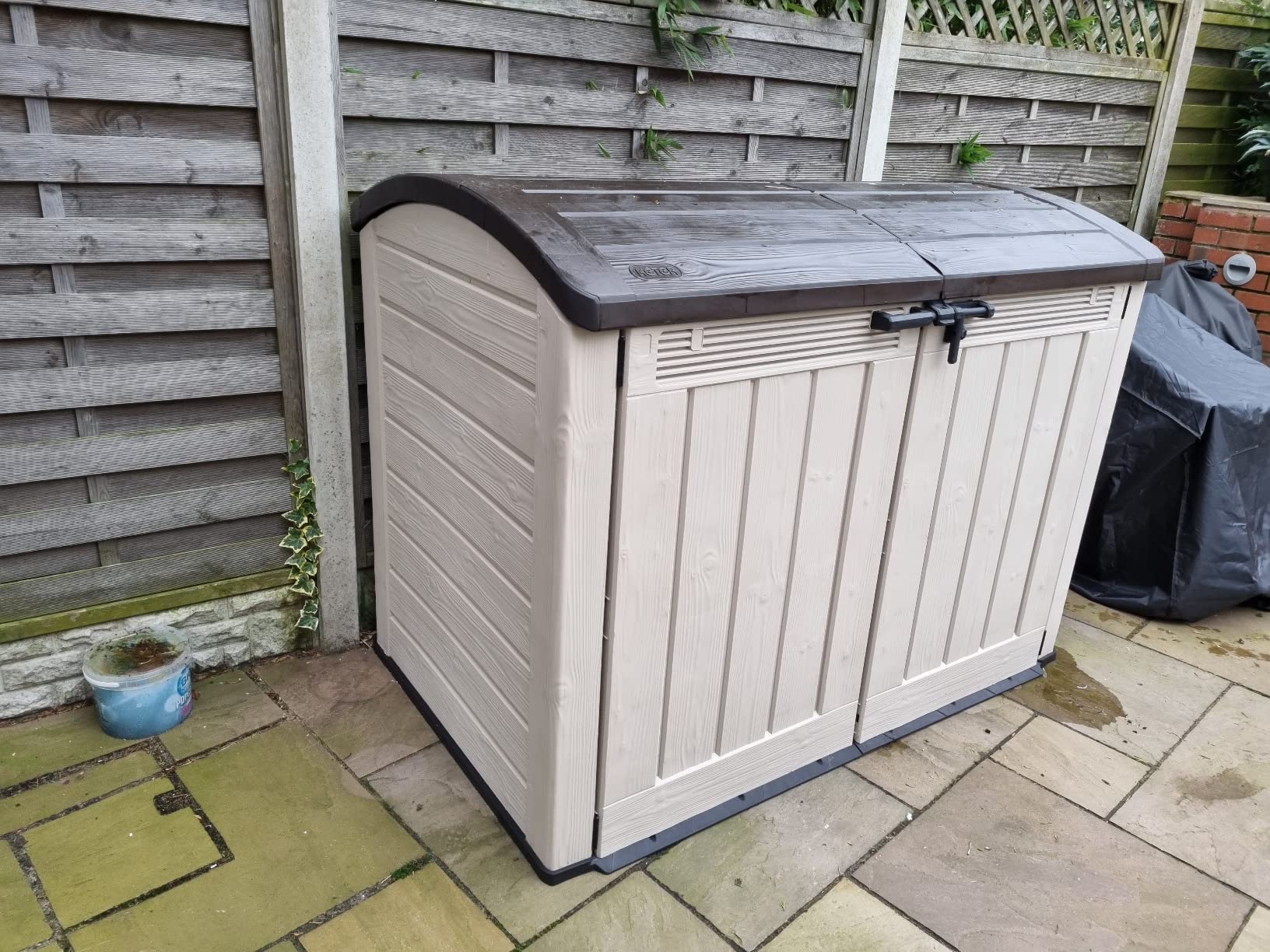 【Storage Shed】【BS】Keter Store-It Out Ultra Outdoor Garden Storage, Bike Shed, Bin Store and More