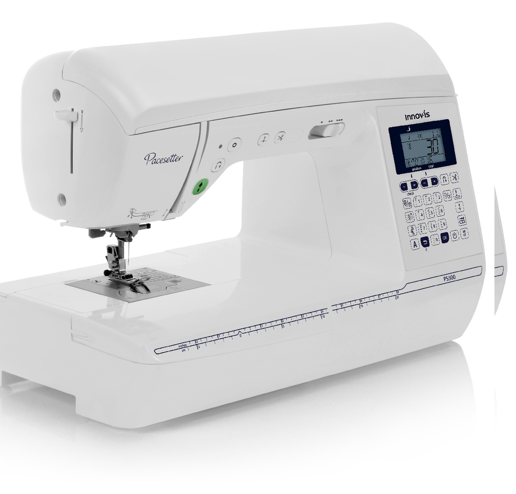 Bro Innov-&iacute;s Pacesetter PS500 Computerized Sewing Machine / Optional Distin Starter Sewing Package