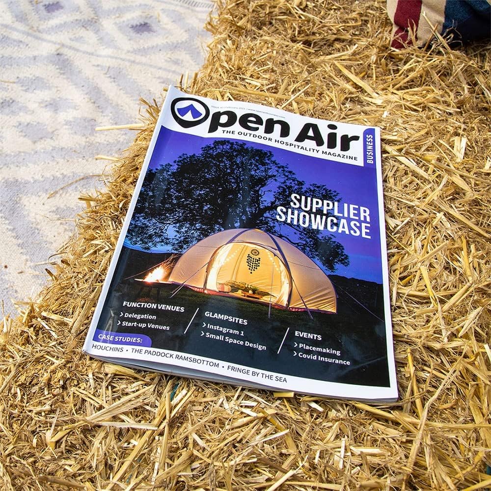 Nova Air Dome Tent | Inflatable Air Beam Structure Including Air Pump - Durable and Lightweight All-Weather Polycotton Material | Luxury Glamping Tent by Boutique Camping®