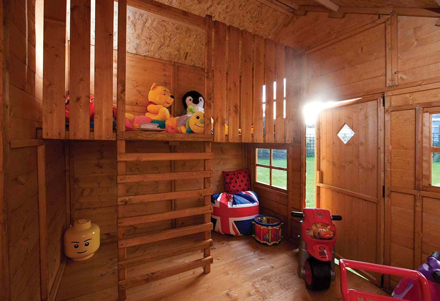 【Home&Garden】【BS】Swiss Cottage 7.71′ x 6.75′ Playhouse