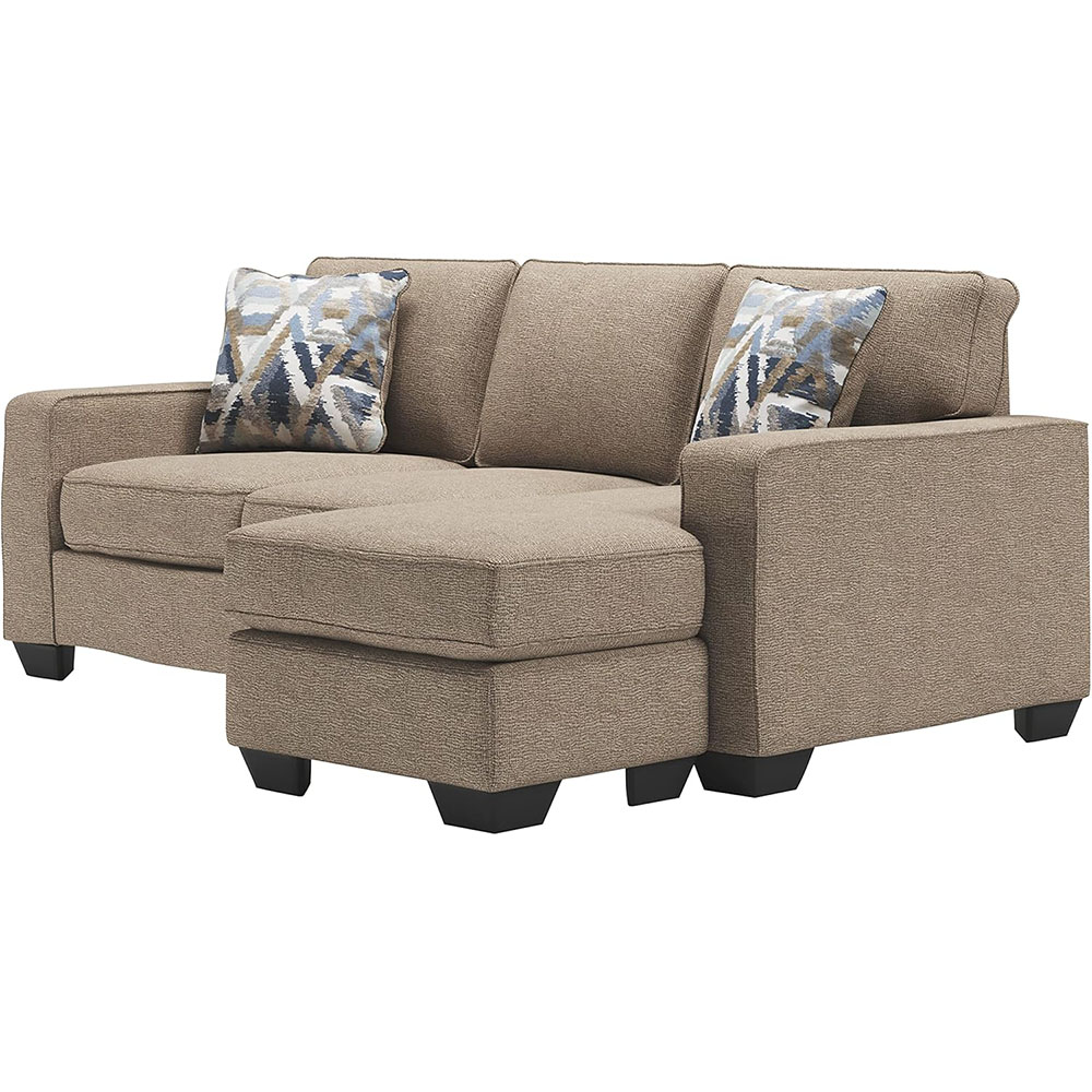 Signature Design by Ashley Greaves Modern Sectional Sofa Couch with Convertible Chaise Lounge