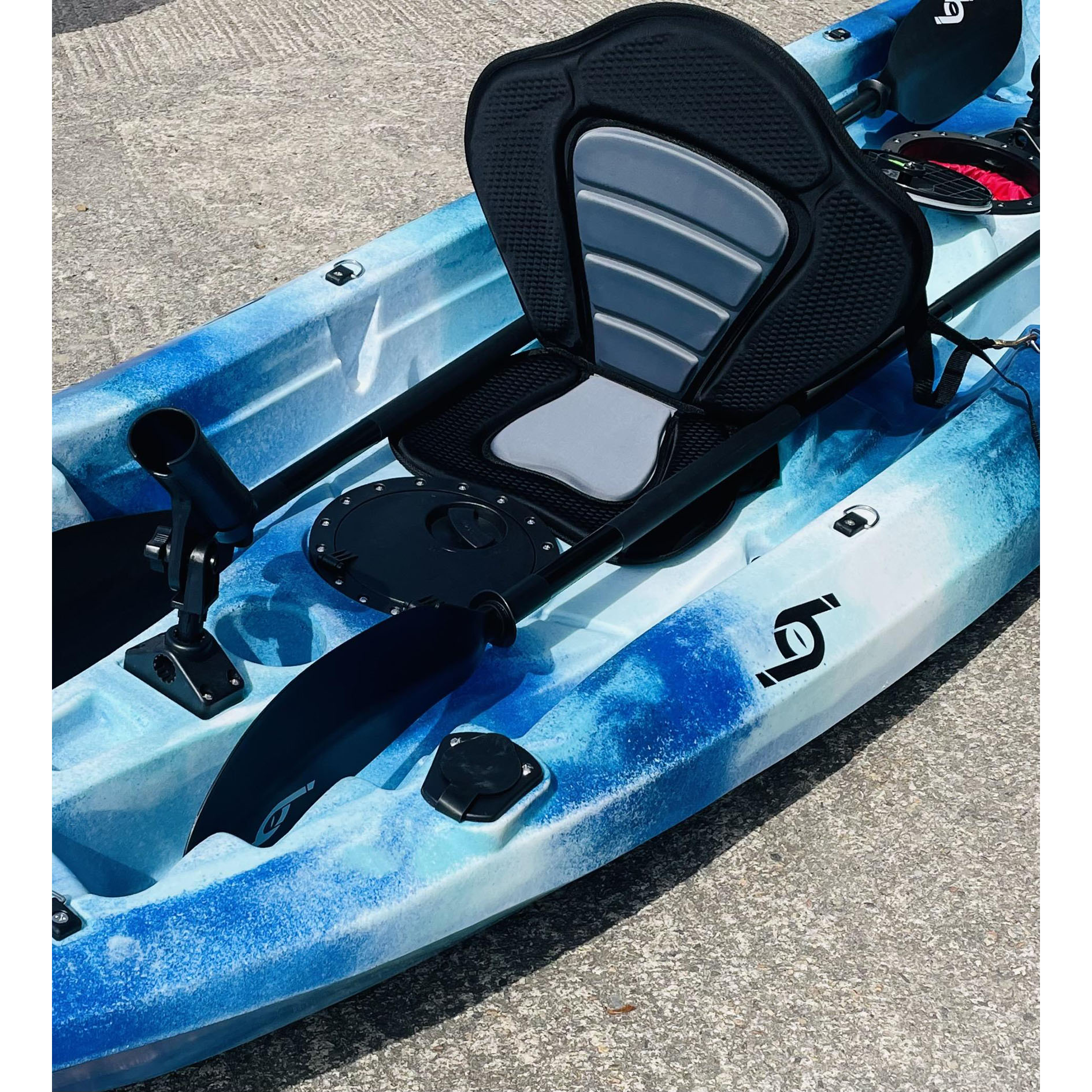 Hot Surf 69 Double Kayak Sit on top Family Kayak Fishing Package deal 3.7 Meter