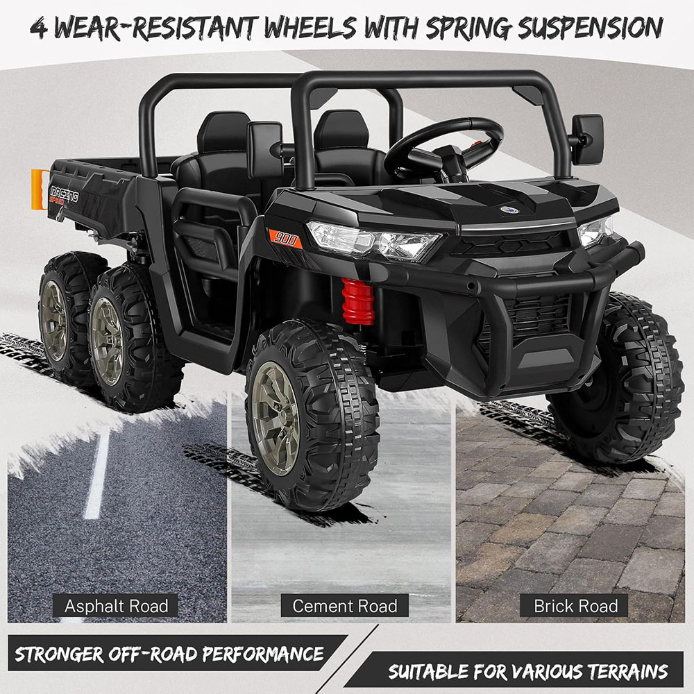 Hikole 2 Seater 24 Volt Ride On UTV Toys