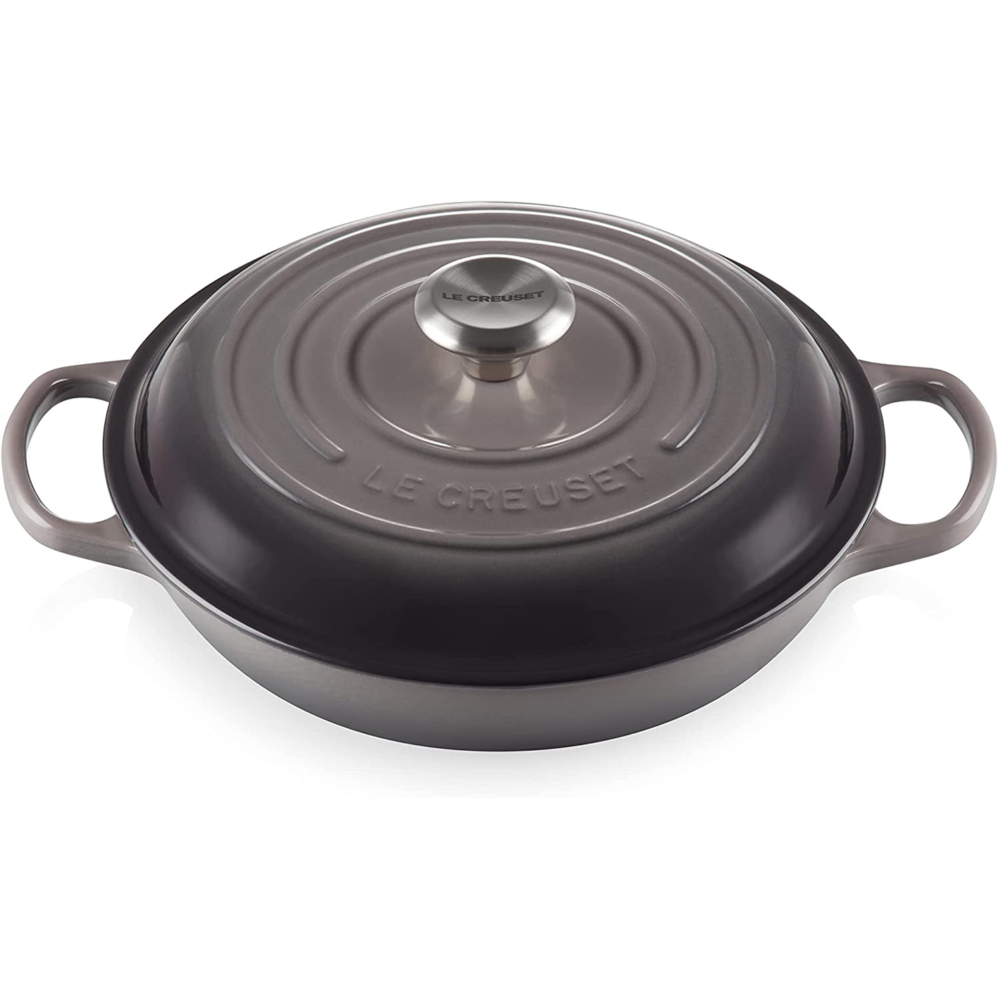 Le Creuset Shallow Casserole/Braiser With Lid, 26 cm, 2 Litres
